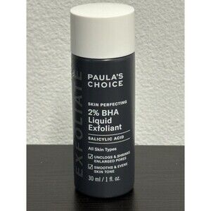 Paula's Choice Skin Perfecting 2% BHA Liquid Exfoliant Travel Size 30 ml 1 oz